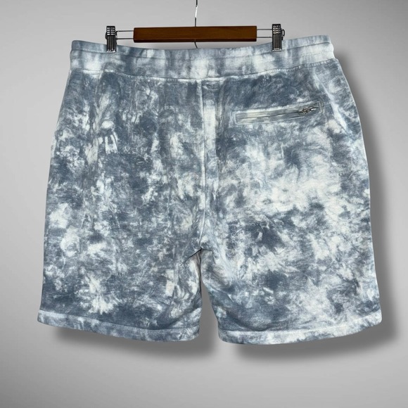 Outerknown Mens 36x8 Sweat Shorts XL Tie Dye French Terry Hemp Organic Cotton - Picture 2 of 8